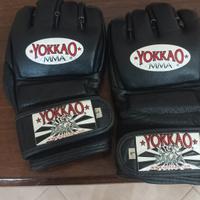 Guantoni MMA e  sacca per allenamento