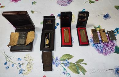 Lotto 7 accendini vintage Ronson, Win, King, Sunex