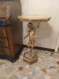 TAVOLINO GUERIDON STILE BAROCCO/LIBERTY