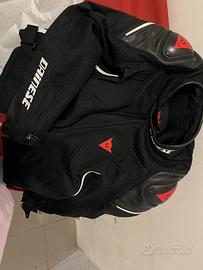 Giubbotto moto + guanti dainese