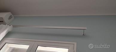 Bastone tenda chromo satinato