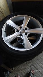 CERCHI + PNEUMATICI AUDI/VW DA 17" 