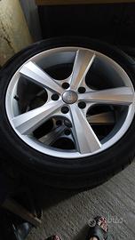 CERCHI + PNEUMATICI AUDI/VW DA 17" 