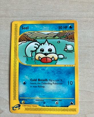 Carta Pokemon Seel - Skyridge
