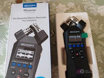registratore zoom h1 essential 