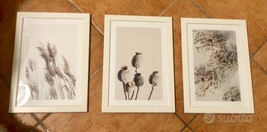 TRITTICO STAMPE CON CORNICE