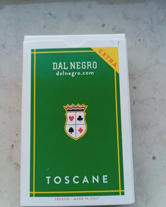 Carte da gioco regionali toscane Dal Negro.