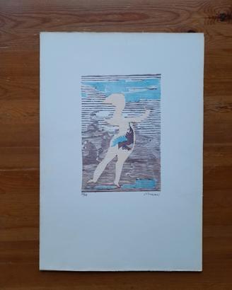 Xilografia Originale Mino Maccari