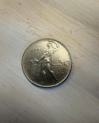 50 lire 1961