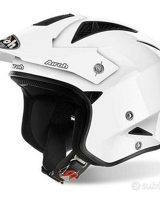 Casco Airoh TRR S Color Bianco Lucido
