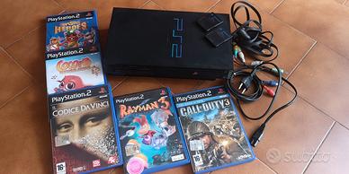 Playstation 2 completa + 5 videogiochi 