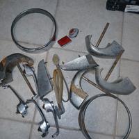 ricambi vari usati da ricromare per fiat 1100 1962