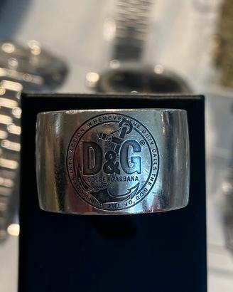 Anello Dolce & Gabbana acciaio