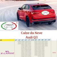 Calze da Neve Q2 Q3 Misura XL Omologate EU