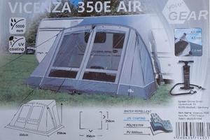 Veranda camper - roulotte gonfiabile