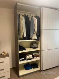 Armadio scorrevole 2 ante