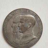 Medaglia di Pio XI - Matrimonio Principe Umberto