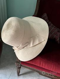 Cappello donna estivo color panna