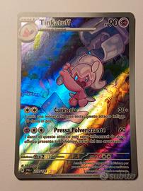 Tinkatuff illustrazione rara carte pokemon 