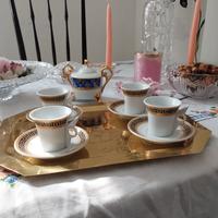 set tazzine in stile VERSACE 