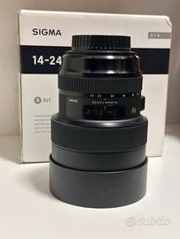 Sigma Art 14-24mm F/2.8 DG Per Canon
