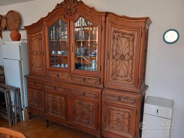 CREDENZA CON VETRINA 