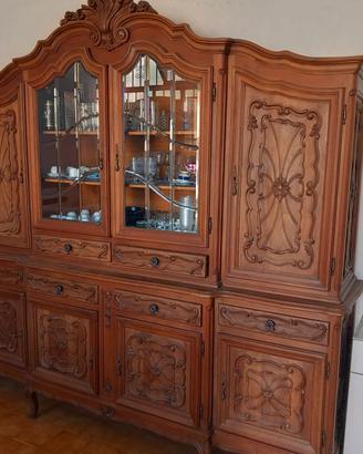 CREDENZA CON VETRINA 