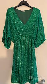 Vestito verde con paillettes Motivi