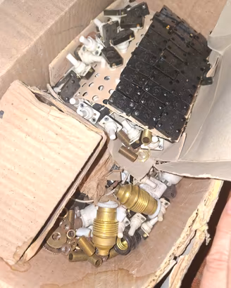 Vario materiale elettrico vintage