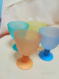Tupperware set 4 coppe gelato / dessert