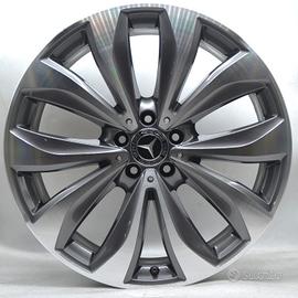 4 cerchi lega mercedes benz classe e r20 lt6383