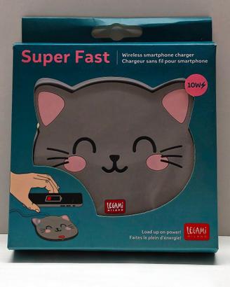 Caricatore Smarphone wireless Legami “Kitty”