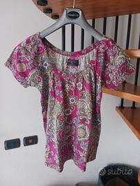 Top fantasia amaranto Zara tg. L