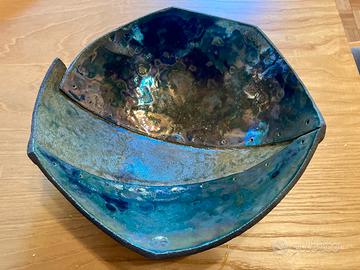 Ciotola media in ceramica Raku