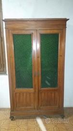 ARMADIO 2 ANTE VETRI VERDI