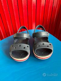 Crocs C6 sandali gomma taglia EU 22/23