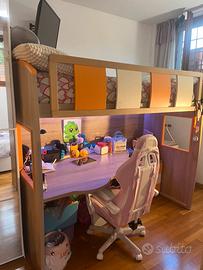 Camera con letto a castello/ponte