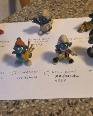 Puffi vintage anni 80