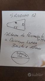 scala a chiocciola smontata