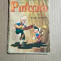 Libro antico Walt Disney Film Illustrati Pinocchio