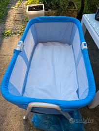 lettino da viaggio campeggio bimbi smontabile 