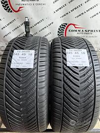 2 PNEUMATICI 245/45 R18 RIKEN 4 STAGIONI 90%