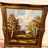 Quadro raffigurante paesaggio di J.H.Graebe
