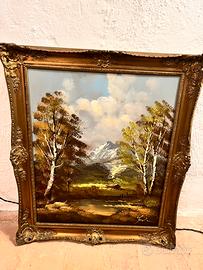 Quadro raffigurante paesaggio di J.H.Graebe