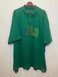 Polo Ralph Lauren, T shirt verde, con logo - XXL