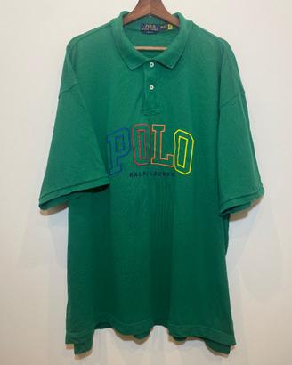 Polo Ralph Lauren, T shirt verde, con logo - XXL
