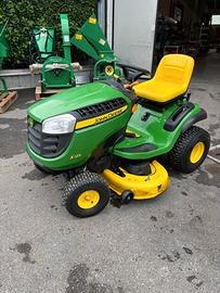 TRATTORINO RASAERBA JOHN DEERE X125