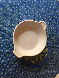 PIATTO rotondo da SFORMATO in porcellana VALENTINA