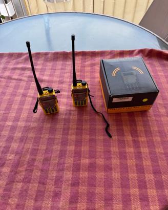 2 Baofeng UV-5RTP Plus Dual Band VHF/UHF + carica