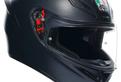 CASCO INTEGRALE AGV K1 S NERO ECE 22.06 RACING SPO